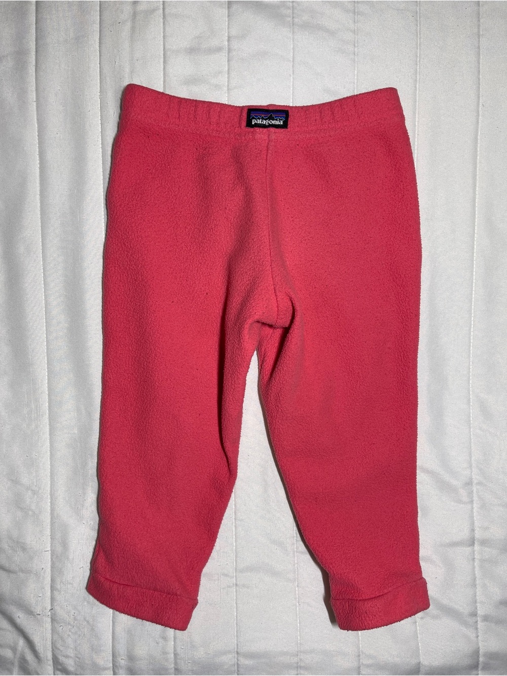 Patagonia Kids Coral Fleece Joggers - Bright Pink